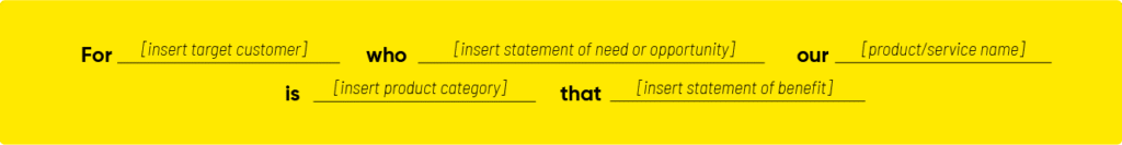 Creativeans Idea Dice, Value Proposition Statement