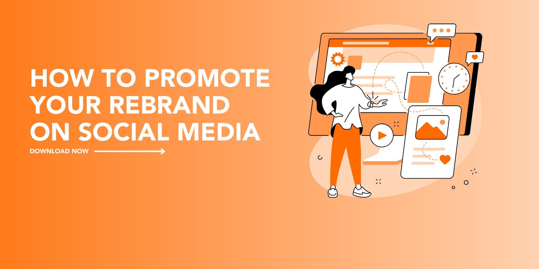 free social media guide creativeans how to promote your brand after rebranding exercise
