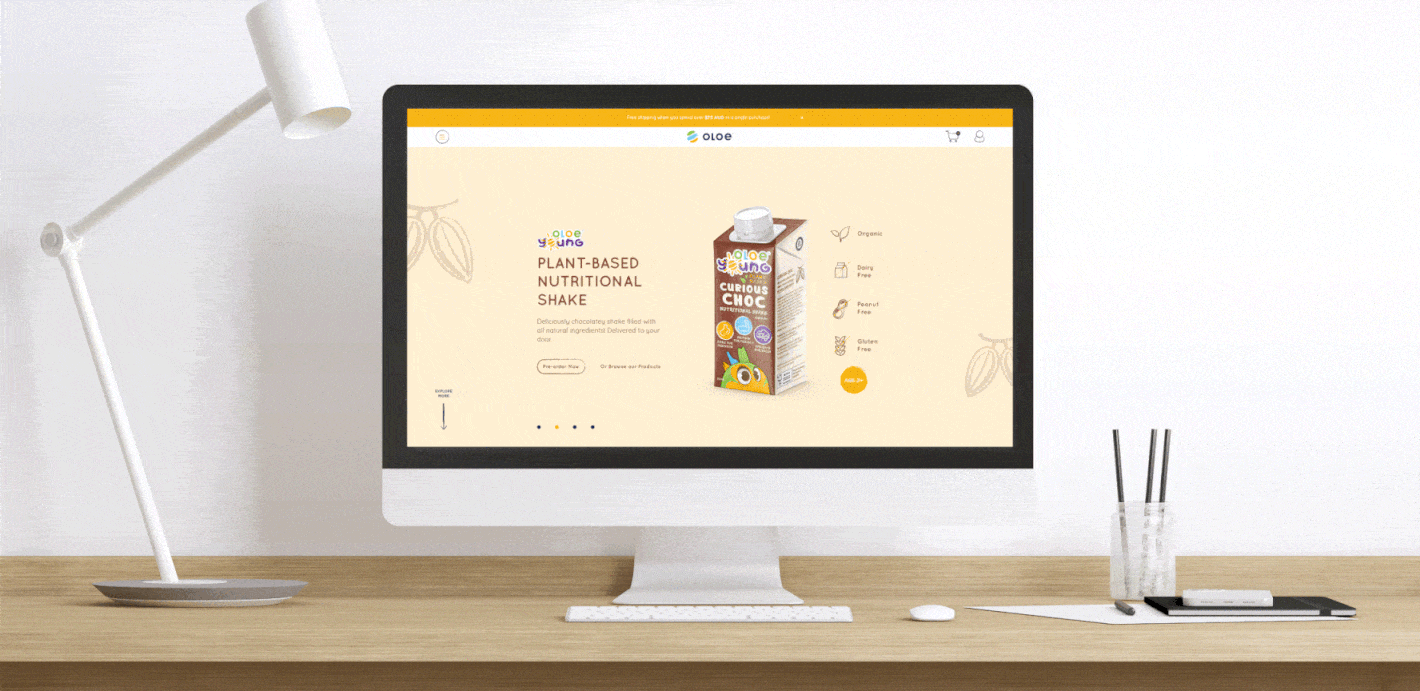 Oloe Website